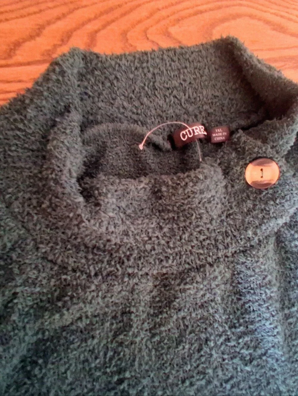 NWT Womens Plus Green Sweater,sz 3XL,